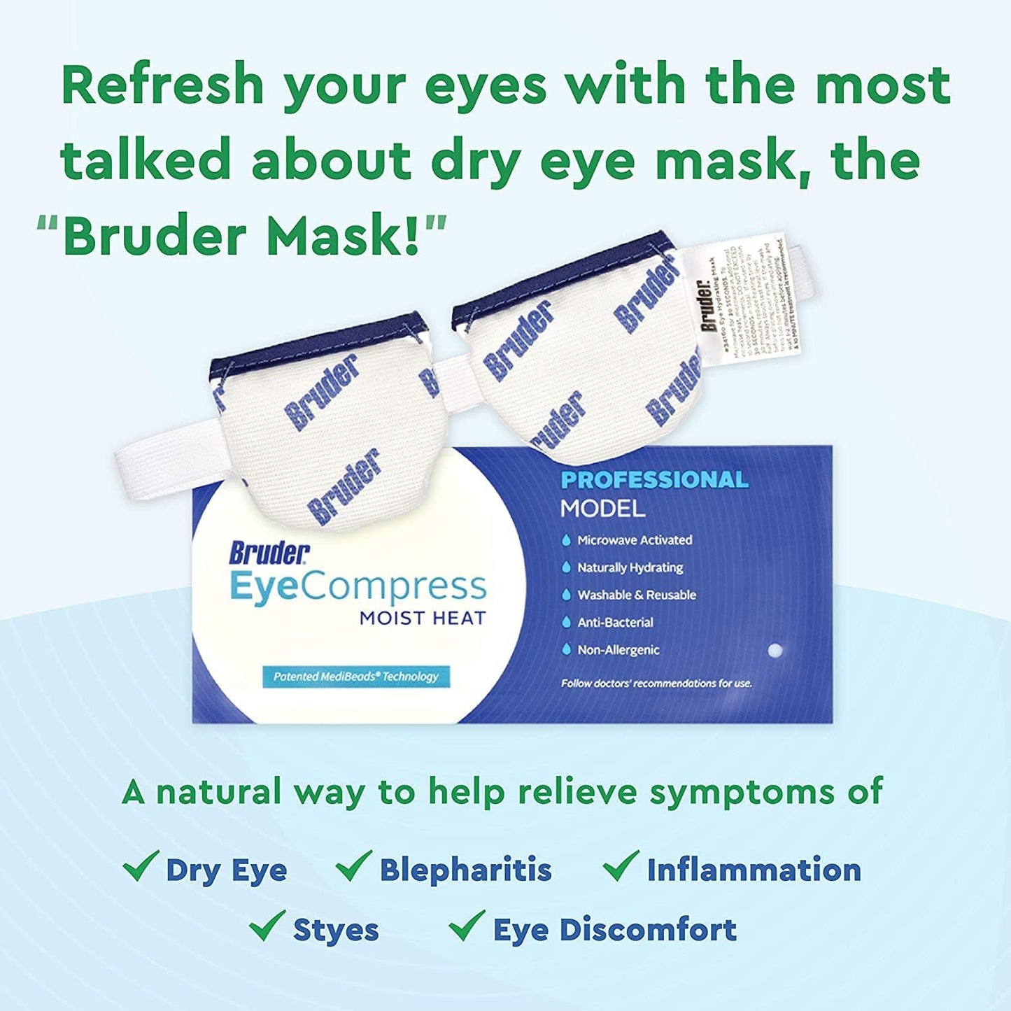 Bruder Moist Heat Eye Compress